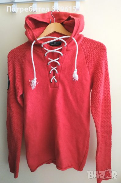 Мерино Пуловер Amundesn merino wool, вълна анорак, снимка 1