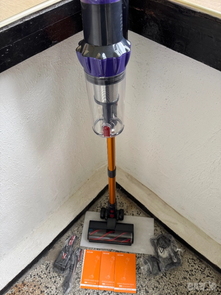 Вертикална Безжична Прахосмукачка BUTURE VC80 55000Pa LED 60Мин Работа!, снимка 1