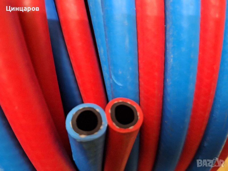 Маркуч,маркучи 4мм;6мм;8мм;10мм.единичен или двоен за горелки,резаци, снимка 1