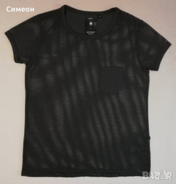 G-STAR RAW оригинална тениска S мрежеста фланелка ZALOW STRAIGHT R WMN, снимка 1