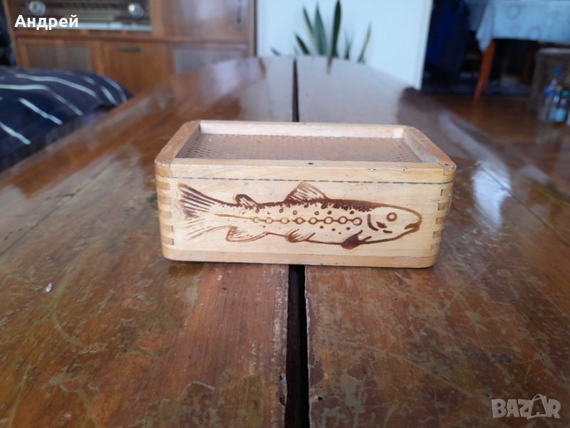 Стара риболовна кутия за стръв #5, снимка 1