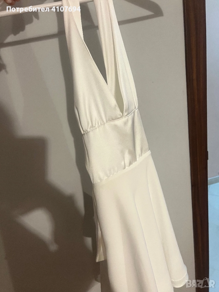 Сатенена рокля Zara, снимка 1