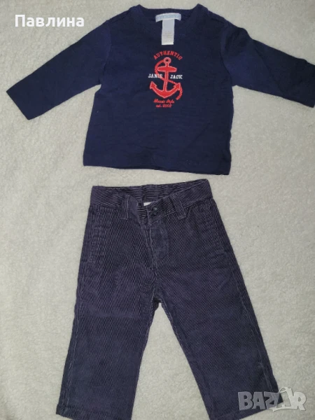 Бебешки Комплект Jack & Jane - 12/18м, снимка 1