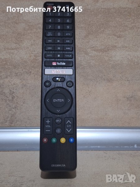 Дистанционно за телевизор Sharp AQUOS Smart TV, GB326WJSA, снимка 1