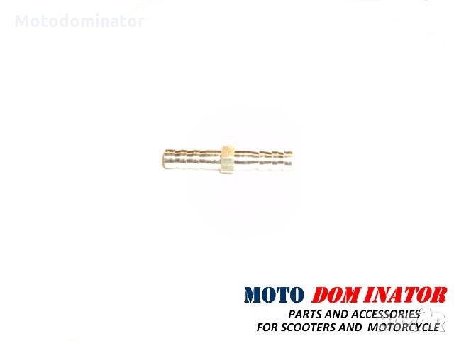 Съединение за маркуч - метално Ф 6мм, снимка 1