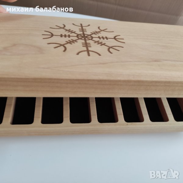 Висококачествена кленова кутия за зарчета или пури maple box  Американска, снимка 1