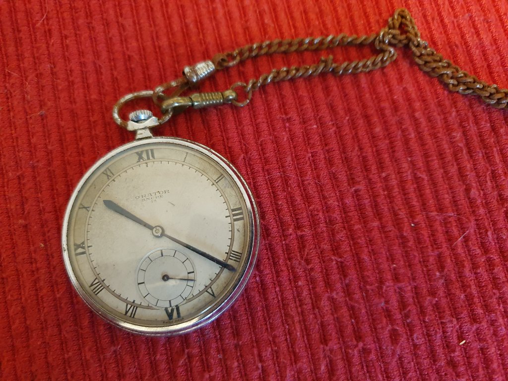 ORATOR ANCRE 1a " джобен часовник Swiss made в Колекции в гр. София -  ID32415632 — Bazar.bg