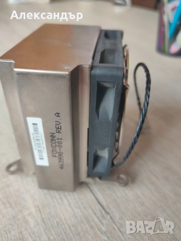 Оригинален охладител за процесор, за HP Z800, Foxcon, снимка 3 - Процесори - 43690379