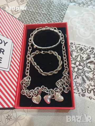 синджир и гривни, снимка 2 - Колиета, медальони, синджири - 48163528