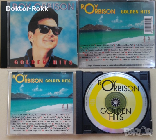 Roy Orbison  - оригинални и неофициални дискове, снимка 2 - CD дискове - 41313320