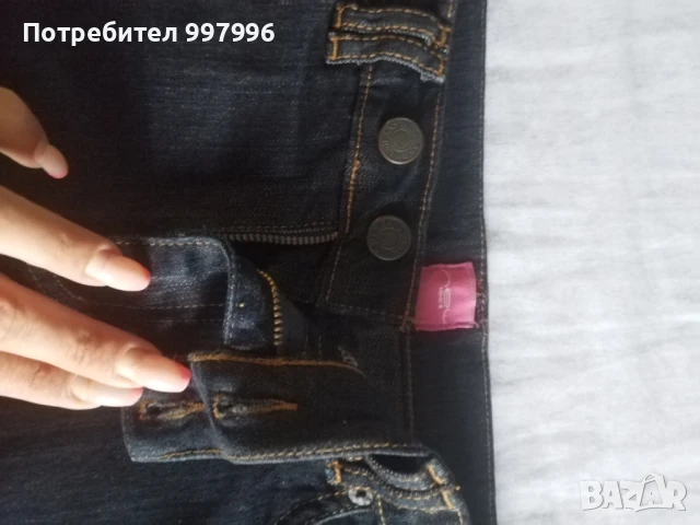 дънкова пола, снимка 4 - Поли - 50990255