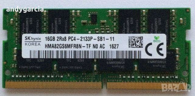 16GB DDR3 KIT SK Hynix 1600mhz (Комплект 2x8GB DDR3L), 16GB KIT DDR3L, снимка 2 - RAM памет - 32366221