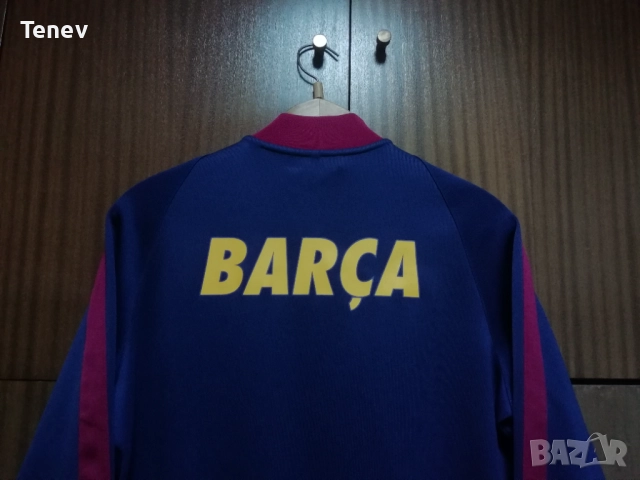 Barcelona Nike N98 2014/2015 оригинално мъжко горнище Барселона, снимка 3 - Спортни дрехи, екипи - 52969051