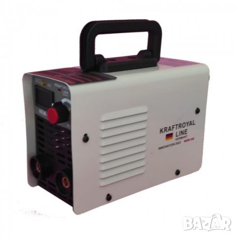 Немски Инверторен Електрожен KRAFT ROYAL 350A Ампера с дисплей + соларни очила  , снимка 5 - Електродвигатели - 32483861