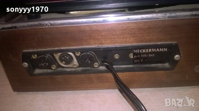 NECKERMANN-AMPLIFIER & ГРАМОФОН-ВНОС ХОЛАНДИЯ, снимка 16 - Грамофони - 27801412