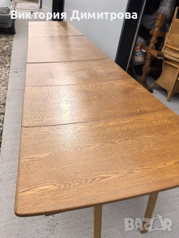 Трапезна маса 5,12 метра, снимка 7 - Маси - 53565461