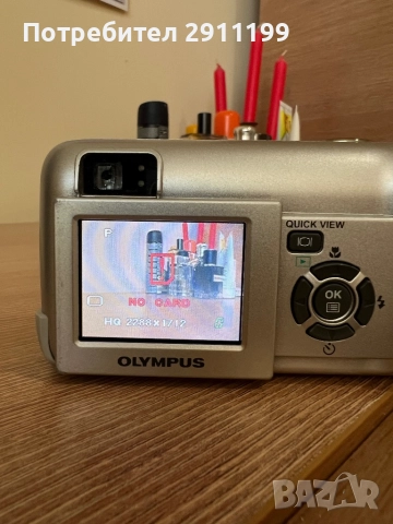 Фотоапарат Olympus 4,0Mp, снимка 4 - Фотоапарати - 52428967