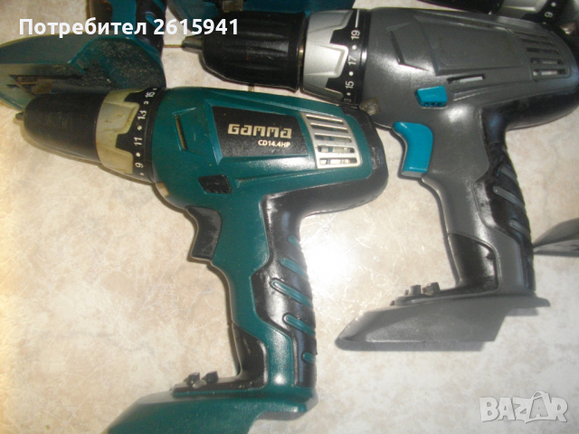 1-13мм-14,4-18 Волта-Боди-Li-ion-GAMMA-Литий-Йон-Холандско Професионално-Тяло За Винтоверт, снимка 6 - Винтоверти - 36525402