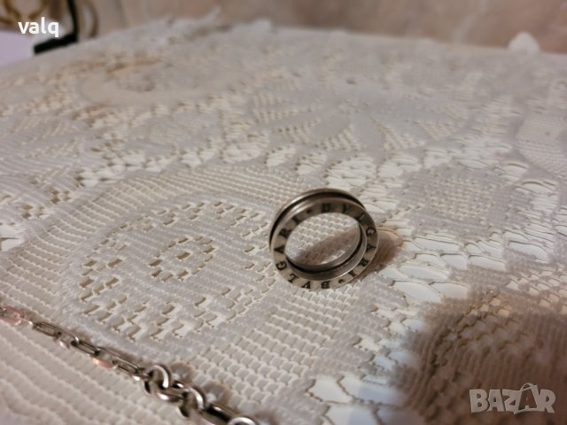 Сребърни синджири и пръстени , снимка 5 - Колиета, медальони, синджири - 43098557