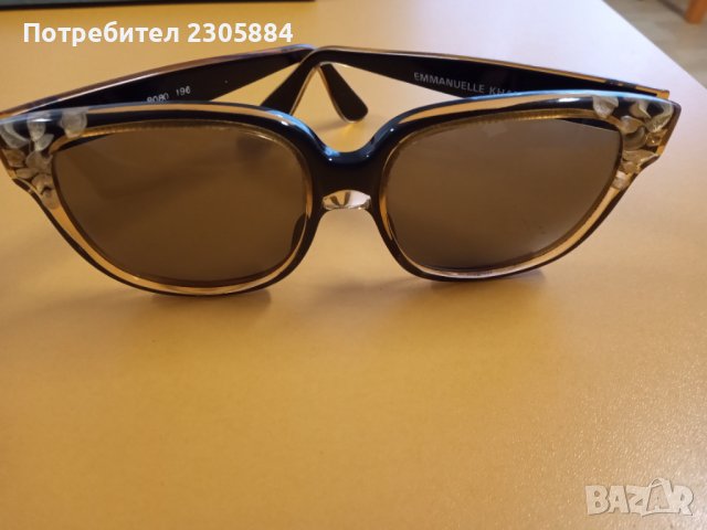 Слънчеви очила Emmanuelle Khanh, снимка 8 - Слънчеви и диоптрични очила - 37216844