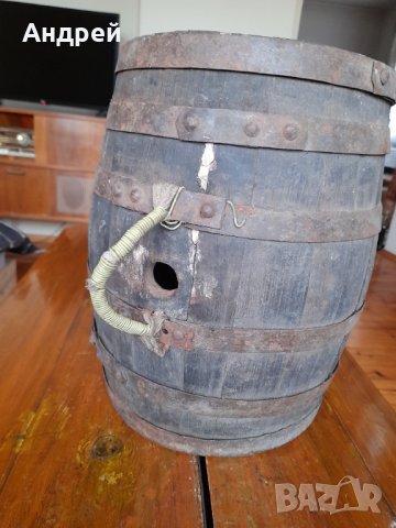 Старинно дървено буре #4, снимка 6 - Други ценни предмети - 39874995