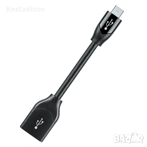 OTG кабел DragonTail USB-A > Micro Adaptor - Female USB-A to Male Micro 