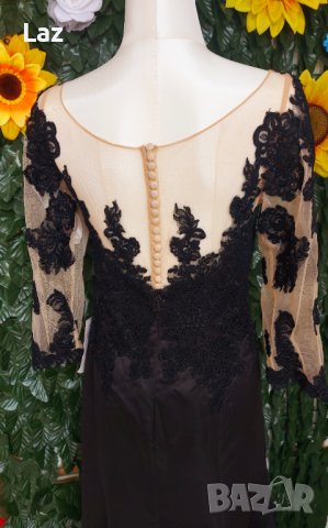 официална бална рокля в бордо или черно, снимка 10 - Рокли - 39852581