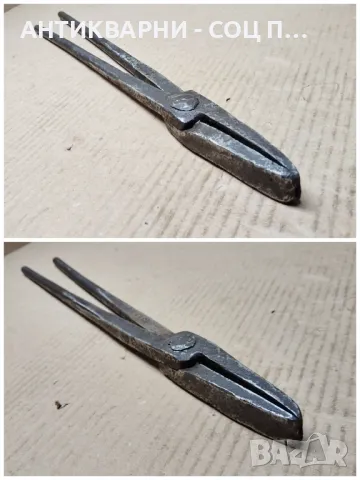 Стари Ковани Ковашки Клещи. , снимка 4 - Антикварни и старинни предмети - 47333785