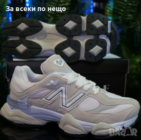 New Balance 9060 Мъжки Маратонки С Кутия👟Мъжки Спортни Обувки Цвят-Бяло Код S107, снимка 2 - Маратонки - 52417664