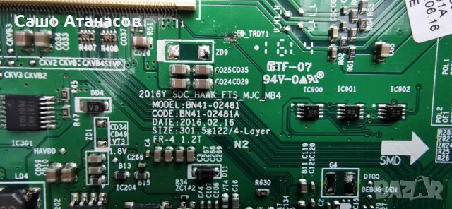 SAMSUNG UE49K6372SU с дефектна матрица ,BN44-00872A ,BN41-02534B .BN41-02481A ,BN41-02515A ,WCK720Q, снимка 13 - Части и Платки - 43808622