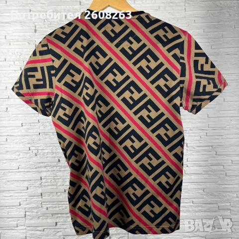 Тениска Fendi, снимка 3 - Тениски - 50884653