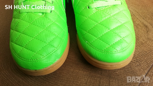 NIKE TIEMPO размер EUR 38,5 / UK 5,5 естествена кожа 45-12-S, снимка 10 - Футбол - 52668593