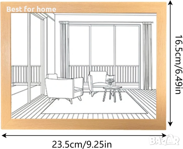 Светеща фоторамка | Декорация със светлинна картина | Светлинно и сенчесто изкуство , снимка 4 - Картини - 53524594