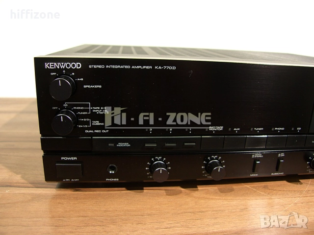 Усилвател   Kenwood ka-770d /1 , снимка 4 - Ресийвъри, усилватели, смесителни пултове - 51606643