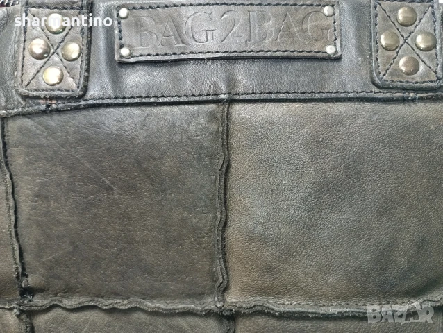 Bag2Bag кожена чанта - 45 лв, снимка 3 - Чанти - 51422056