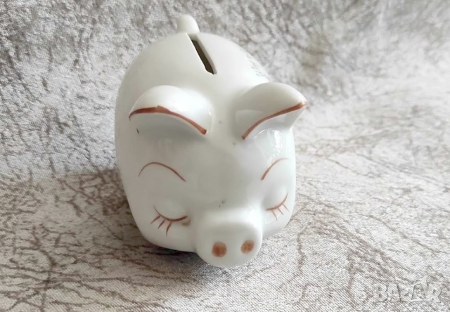 порцеланово прасенце касичка, снимка 2 - Колекции - 44924192