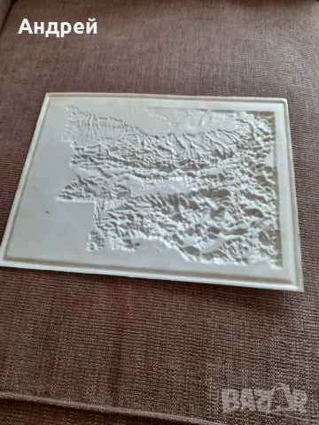 Стара релефна карта на България, снимка 7 - Други ценни предмети - 47667112