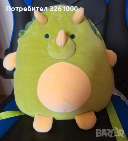 Детска плюшена раница, снимка 3 - Раници - 52907654