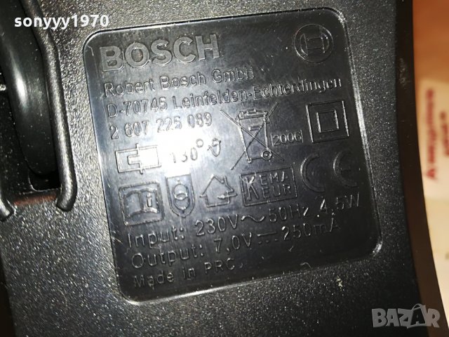 bosch-7v зарядно внос германия 2507211928, снимка 11 - Други инструменти - 33623022