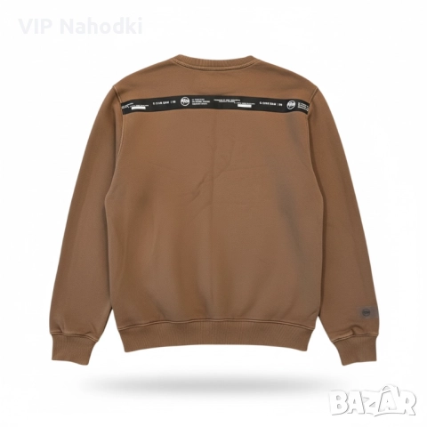 Суичър G-Star RAW в кафяв цвят., снимка 2 - Суичъри - 52591052