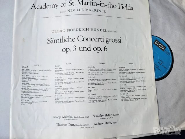 Хендел, Шуберт, Бах - стерео винил плочи, комплекти в кутии, отлични, на Decca, Philips, Telefunken, снимка 14 - Грамофонни плочи - 49774184