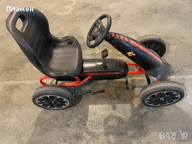 Детски картинг с педали ABARTH, снимка 2 - Детски велосипеди, триколки и коли - 51730762