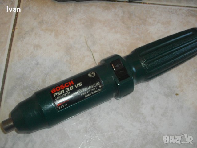 Bosch PSR 3,6VS-Бош-Отвертка-Винтоверт-Акумулаторна-3,6 Волта-Мексико, снимка 11 - Отвертки - 33358349