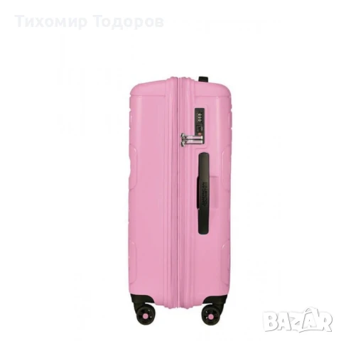 Куфар American Tourister, Кодова брава, Поликарбонат 121 L,77x51x34 см, снимка 3 - Куфари - 50712723
