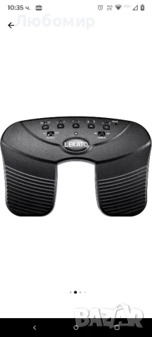 Педал за превключване на ноти, Bluetooth устройство с 5 режима на работа, преносимо с акумулаторна, снимка 6 - Други - 50670718