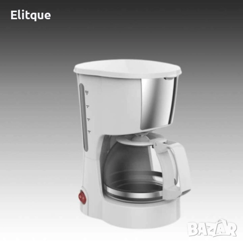 Кафеварка 600W/600мл. с каничка, черна/сиво, бяла, снимка 8 - Кафемашини - 52583100