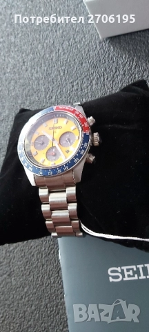 Seiko Solar - кварц - SSC947P1, снимка 2 - Мъжки - 52819077