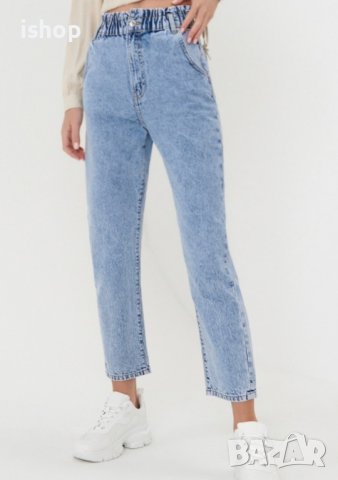 Дамски Дънки Paper Bag, снимка 1