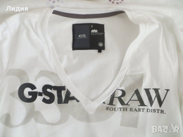 Дамска тениска с дълъг ръкав G star raw, снимка 3 - Блузи с дълъг ръкав и пуловери - 26950026