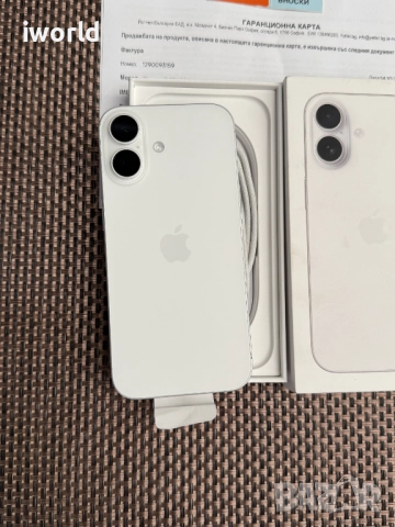 НОВ❗️ 36м ГАРАНЦИЯ❗️ iPhone 17 ❗️ Лизинг от 72лв/м ❗️white❗️ бял, снимка 3 - Apple iPhone - 52664139